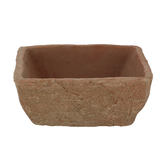 flowerpot "ESSCHERT´S GARDEN Robert & Stevens Potters, SINCE 1875 TERRACOTTA" square terracotta|Esschert Design