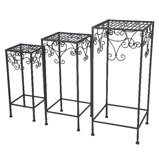 Flower table "ESSCHERT'S GARDEN", ??set of 3, 50 cm; 60.5 cm; 70 cm|Esschert Design