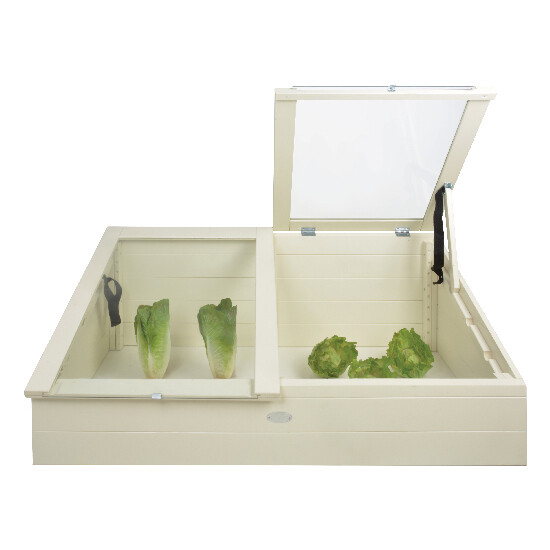 Greenhouse "FARMA", white, 117 x 60.5 x 41 cm (SALE)|Esschert Design