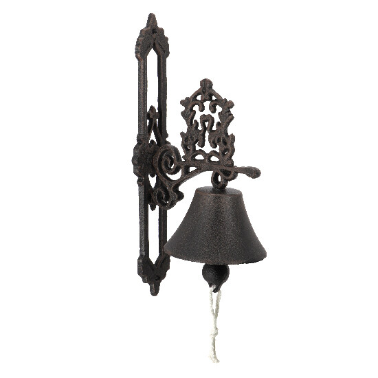Zvonček pri dverách "BEST FOR BOOTS", klasický, liatinový, 13 x 19,5 x 36 cm | Esschert Design