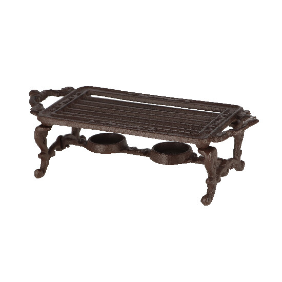 Cast iron rectangular heater|Esschert Design