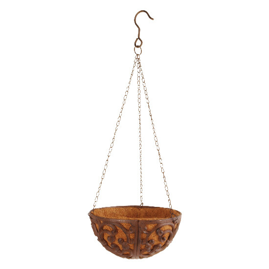 Hanging Basket "ESSCHERT´S GARDEN" cast iron, 26.5 cm|Esschert Design