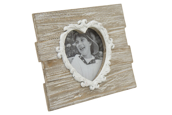 Heart photo frame, 2.5 x 25 x 19 cm | Ego Dekor