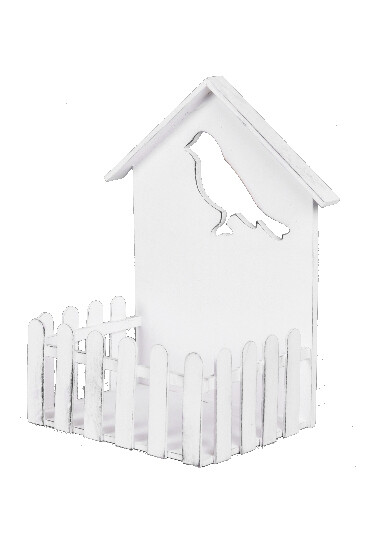 Bird house with fence, M|Ego Dekor