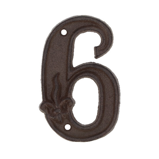 House number "BEST FOR BOOTS" 6|Esschert Design