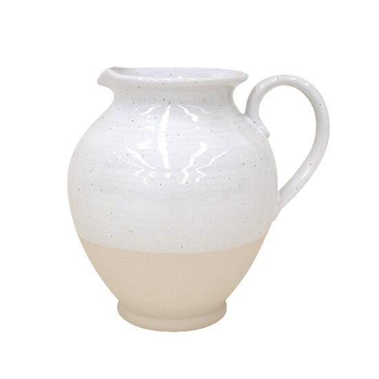 Pitcher, 5.4L, FATTORIA, white|Casafina