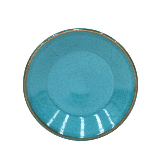 Dessert plate, 16 cm, SARDEGNA, blue (turquoise) (SALE)|Casafina