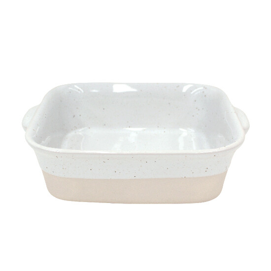 Square baking dish, 26x24cm, FATTORIA, white|Casafina