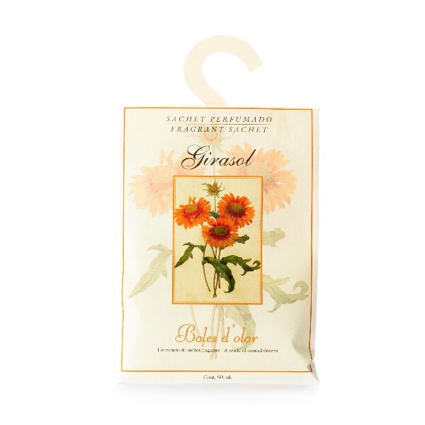 Woreczek na perfumy DUŻY, papierowy, 12 x 17 x 0,3 cm, Girasol|Boles d'olor