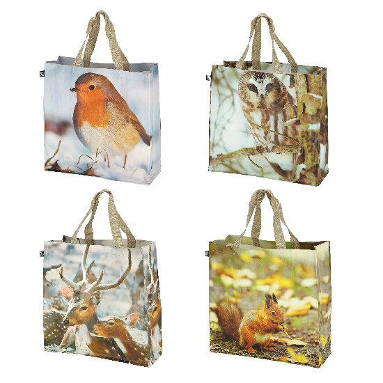 Shopping bag animal, pack contains 4 pieces!|Esschert Design