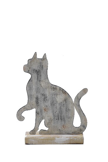 Cat decoration, patina, M|Ego Dekor