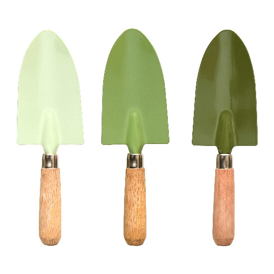 Garden shovel, 9 x 3 x 28 cm, 3 shades of green, package contains 3 pieces!|Esschert Design
