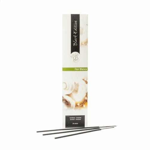 Fragrance sticks (Black Edition) 20 pcs Flor Blanca|Boles d'olor