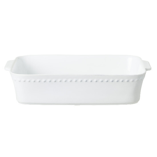 Baking dish 38x24cm, PEARL, white|Costa Nova