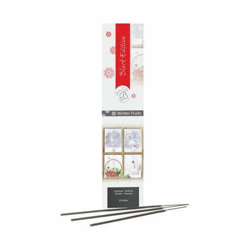 Incense sticks (Black Edition) 20 pcs Winter Fuits|Boles d'olor