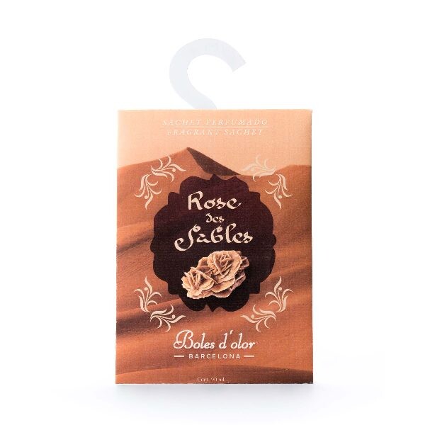 Torebka na perfumy DUŻA, papierowa, 12 x 17 x 0,3 cm, Rose des Sables|Boles d'olor