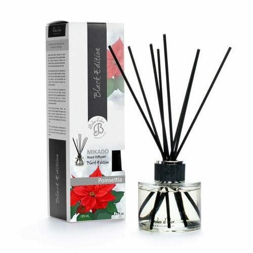 Diffuser MIKADO BLACK EDITION 125 ml. Poinsettia|Boles d'olor