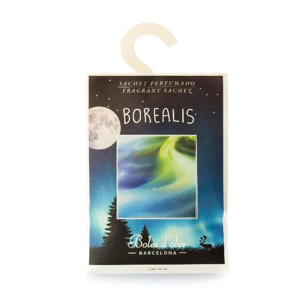 Torebka na perfumy DUŻA, papierowa, 12 x 17 x 0,3 cm, Borealis|Boles d´olor