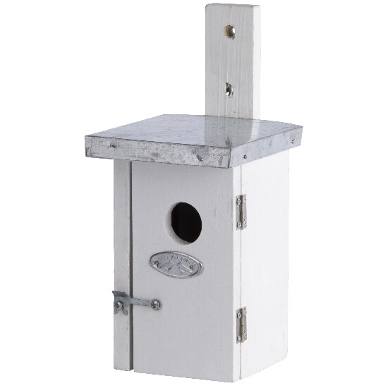 "BEST FOR BIRDS" box for the Common Wren, white 25 cm|Esschert Design