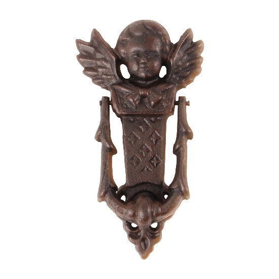 Door knocker "BEST FOR BOOTS" Angel, 11 x 4 x 20 cm (SALE)|Esschert Design