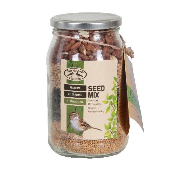 Bird feeder in a jar (SALE)|Esschert Design