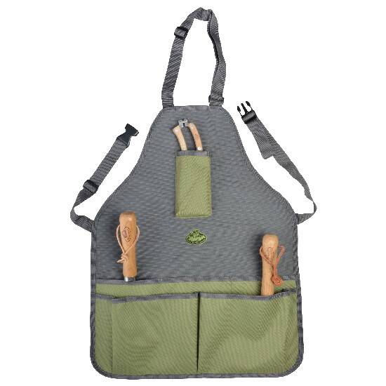 Garden apron, gray|Esschert Design