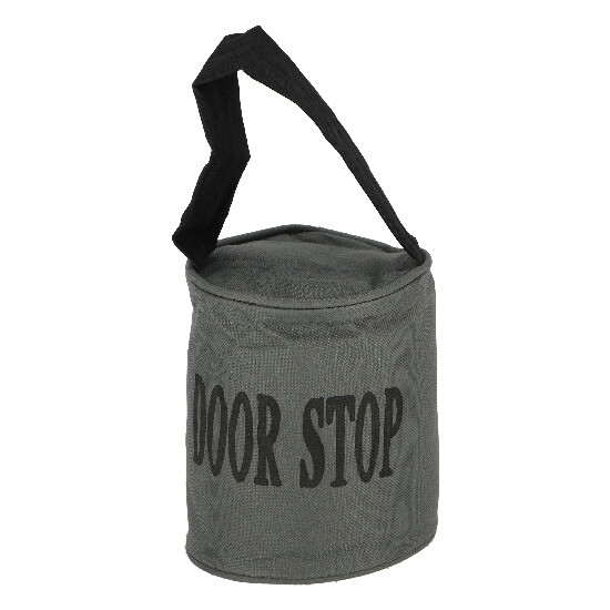 Door stop "BEST FOR BOOTS" Bag, gray, 12.5 x 12.5 x 16 cm, 2.5 kg|Esschert Design