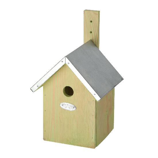 ED "BEST FOR BIRDS" Birdhouse for Blue Tit, 18x32cm, wood, natural|Esschert Design