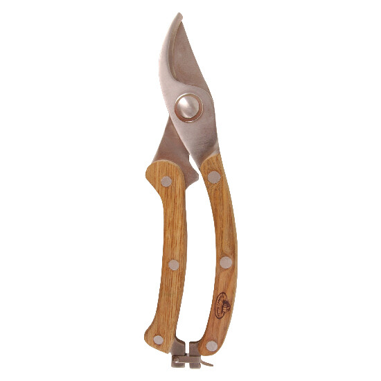 Garden shears, wood + stainless steel 20 cm|Esschert Design