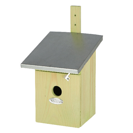 ED "BEST FOR BIRDS" Birdhouse for Great Tit, 17x22x33cm, natural wood|Esschert Design