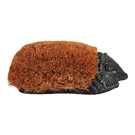 ED SECOND QUALITY Doormat/Decoration 3D HEDGEHOG, black/brown, 39cm (SALE)|Esschert Design