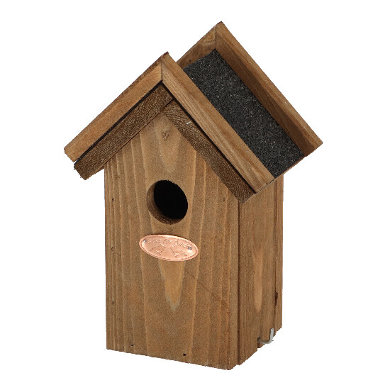 Wooden Birdhouse "BEST FOR BIRDS" antique - Common wren 22 cm|Esschert Design