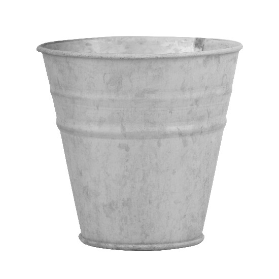 Flower pot galvanized, 12 cm|Esschert Design