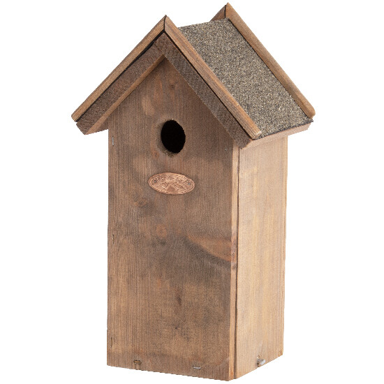 Drewniany domek dla ptaków „BEST FOR BIRDS” antyczny - Bogatka 32 cm|Esschert Design