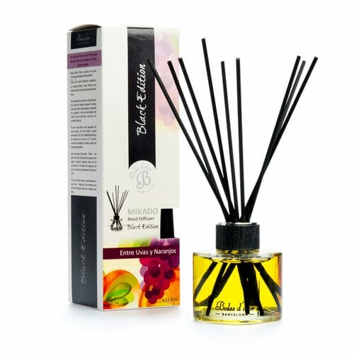 Diffuser MIKADO BLACK EDITION 125 ml. Entre Uvas y Naranjos|Boles d'olor