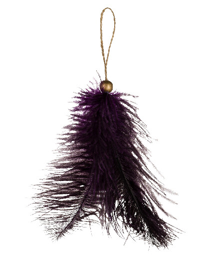 Feather curtain, lilac (SALE)|Ego Dekor