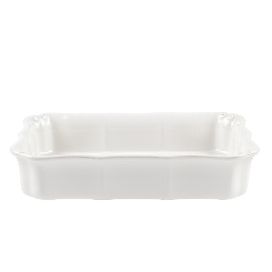 Baking dish, 35x25cm, VINTAGE PORT, white (SALE)|Casafina