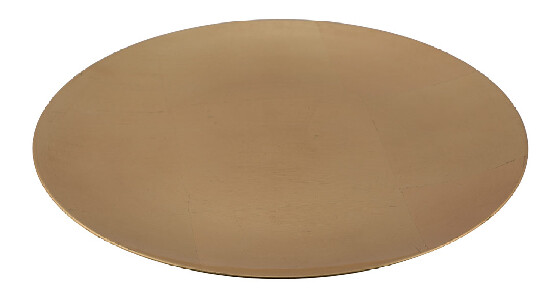 Plate, gold, dia. 40cm|Ego Decor