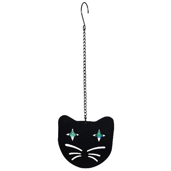 SCARECROW cat, hanging, 12x12xcm, black|Esschert Design