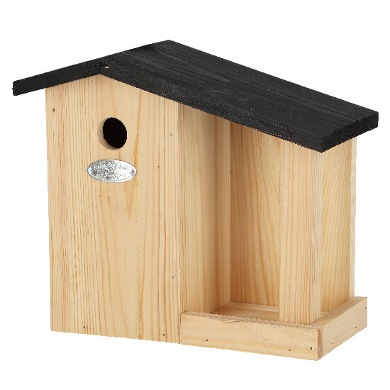 Birdhouse with bird feeder|Esschert Design