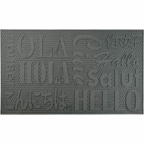 PVC doormat Lettering, 74.6 x 44 cm|Esschert Design