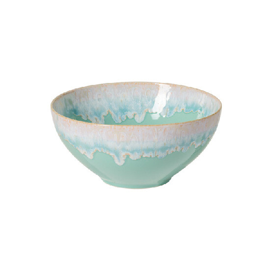 Salad bowl|serving, 23x10cm|2.3L, TAORMINA, blue (aqua)|Casafina