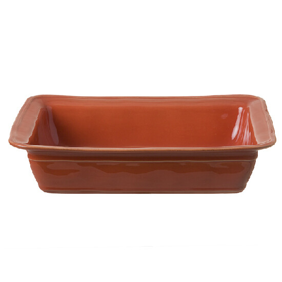 Baking dish, 34x26cm, FONTANA, red (pepper) (SALE)|Casafina