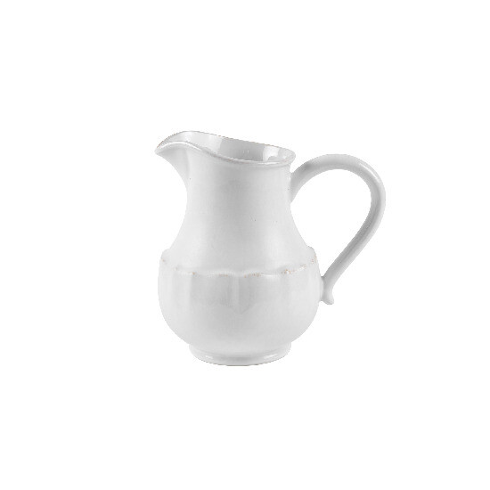 Pitcher, 1.9L, IMPRESSIONS, white|Casafina