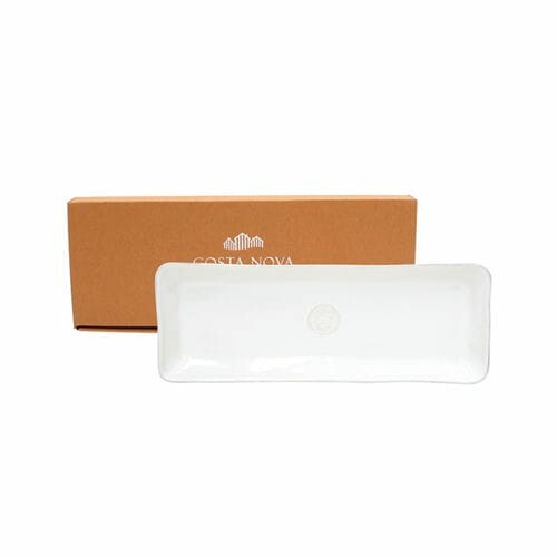 Tray 37x14cm, NOVA, white|Costa Nova