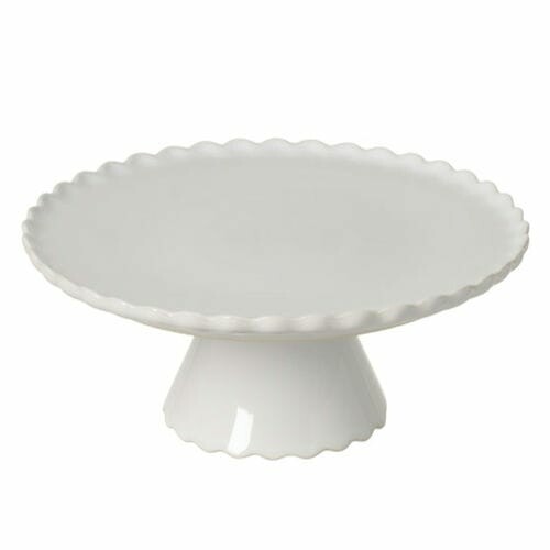 Podnos na tortu|ovocie 28cm, FORMA BAKEWARE, biela (DOPREDAJ)|Casafina