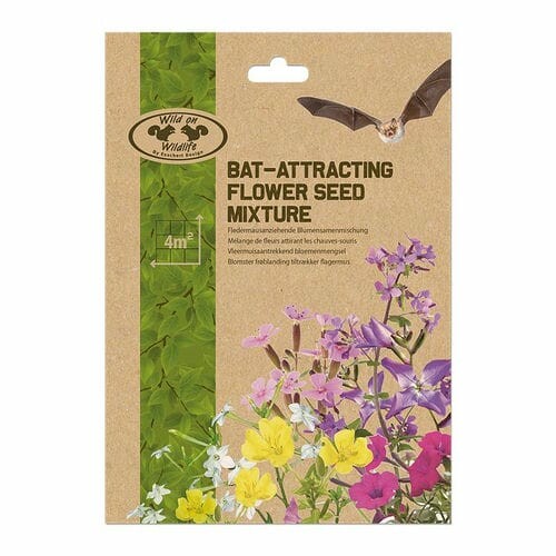 Insect Attracting Plant Seeds for Bats BAT, 21x1x30cm|Esschert Design