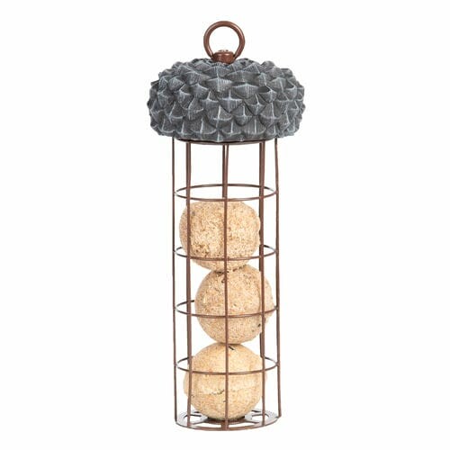 Tallow ball container ZALUD, metal, hanging|Esschert Design