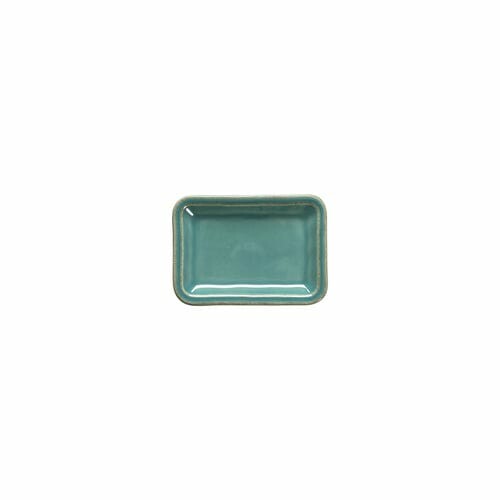 Soap dish 13x9cm, FONTANA, blue (turquoise) (SALE)|Casafina