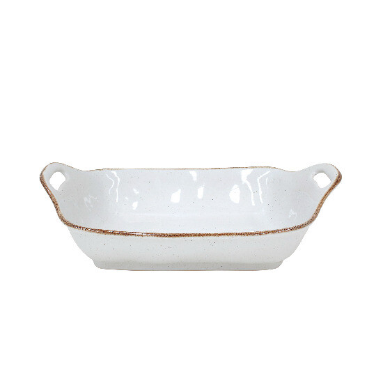 Baking dish, 33x21cm|1.8L, SARDEGNA, white (SALE)|Casafina